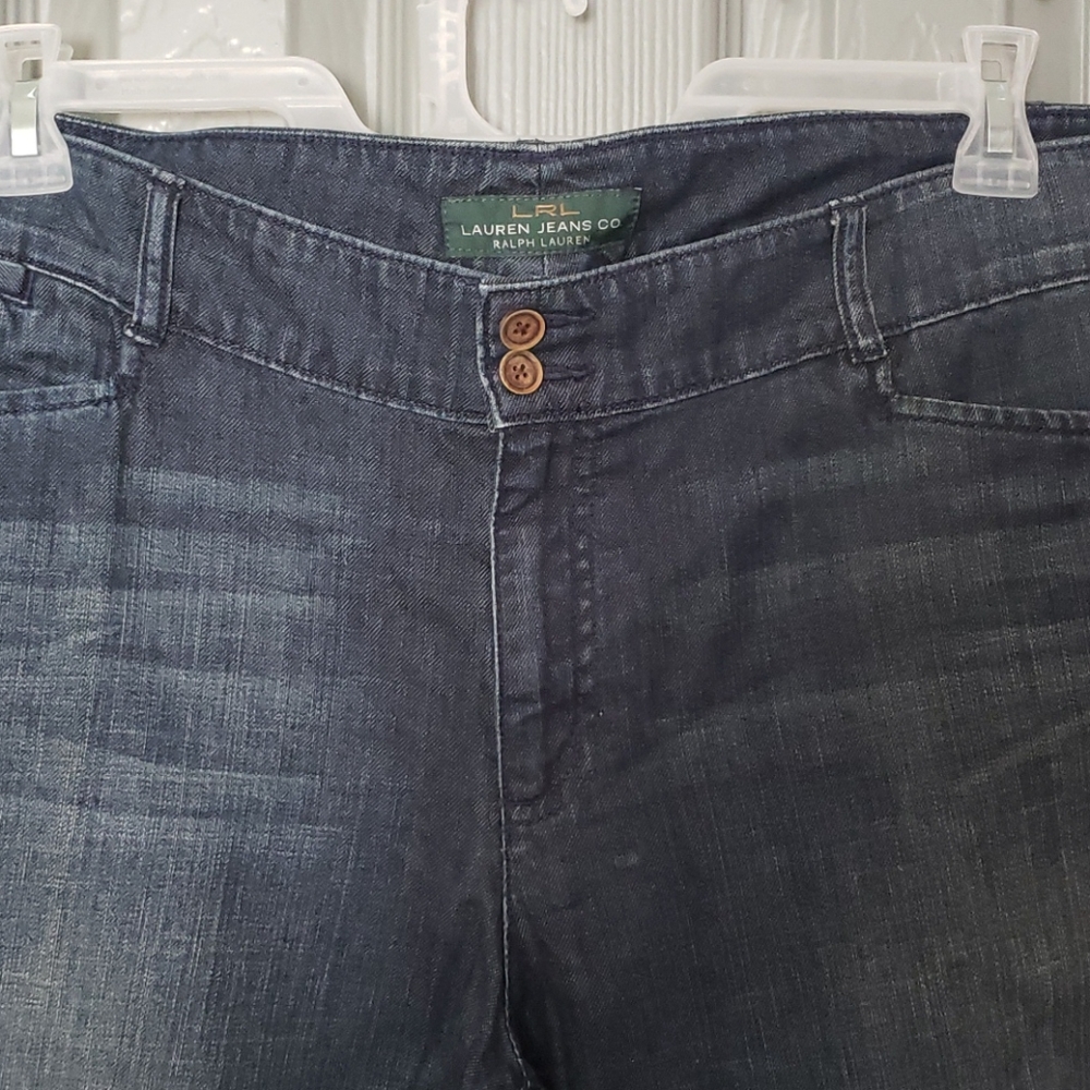 Lauren Jeans co size 16 wide leg jeans